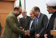 گزارش تصویری از مراسم تقدیر از کارمند نمونه در دانشگاه صنعتی شاهرود
